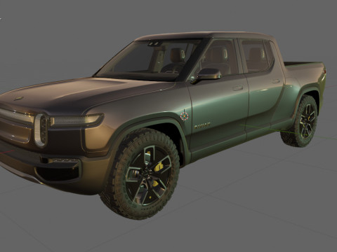 R1T Electric Pick-up 3D Model