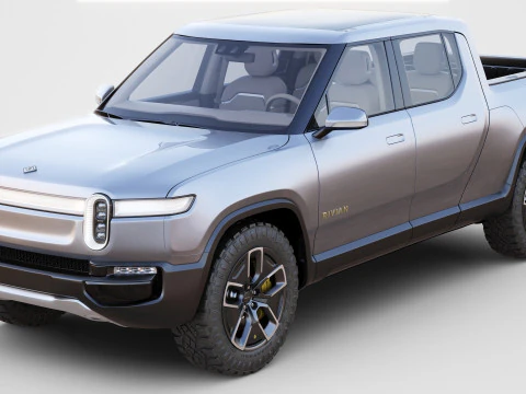 R1T 电动拾音器 3D 模型