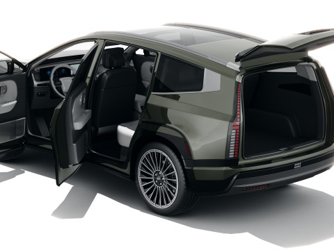 Hyundai Ioniq 9 with interior Modelo 3D