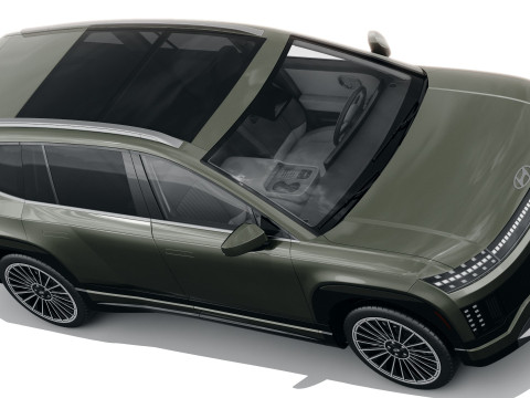 Hyundai Ioniq 9 with interior Modelo 3D