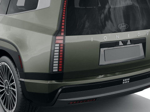 Hyundai Ioniq 9 with interior Modelo 3D