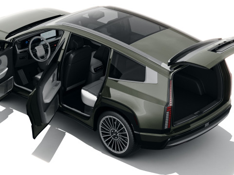 Hyundai Ioniq 9 with interior Modelo 3D