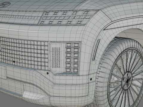 Hyundai Ioniq 9 with interior Modelo 3D