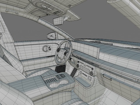 Hyundai Ioniq 9 with interior Modelo 3D