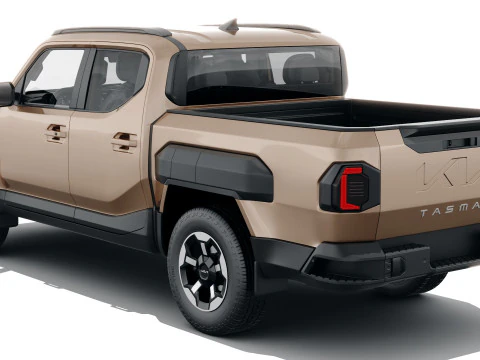 Kia Tasman 2025 with interior 3D Model
