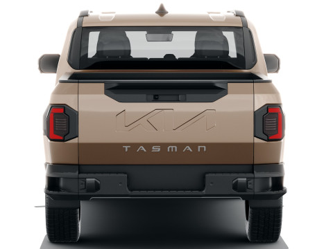 Kia Tasman 2025 with interior Modello 3D
