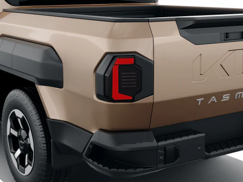 Kia Tasman 2025 with interior 3D Model