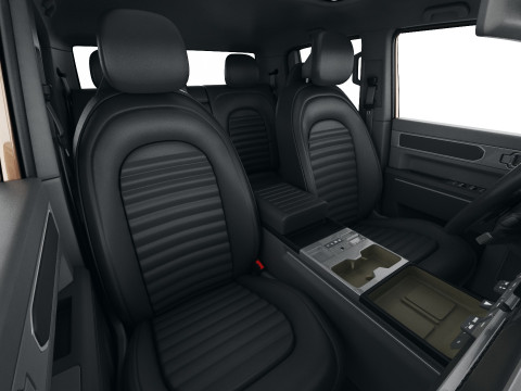 Kia Tasman 2025 with interior Modello 3D
