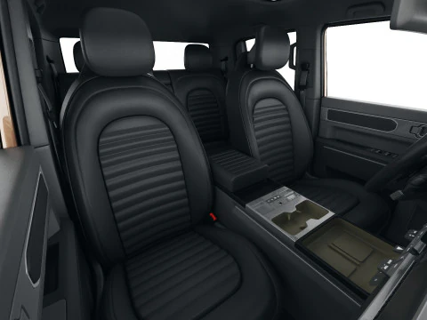 Kia Tasman 2025 with interior 3D Model
