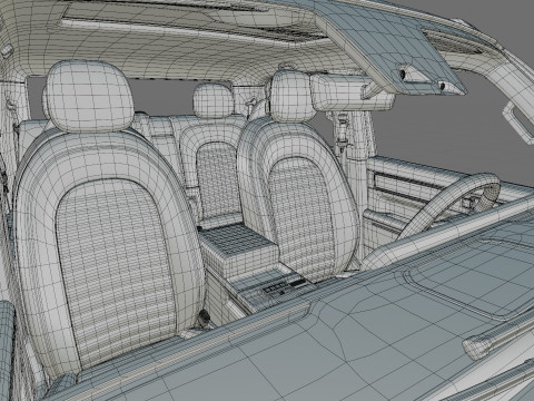 Kia Tasman 2025 with interior Modello 3D