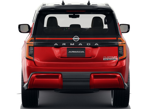 Nissan Patrol and Armada 2025 with interior 3D 모델