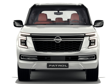 Nissan Patrol and Armada 2025 with interior 3D 모델
