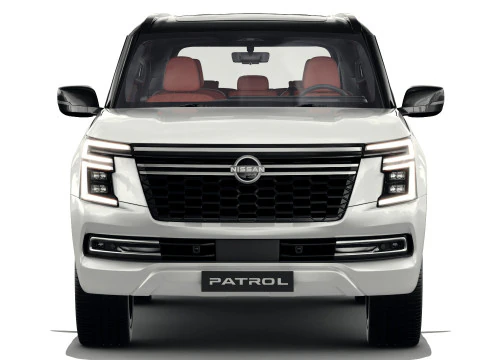 Nissan Patrol and Armada 2025 with interior 3D Model