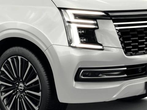 Nissan Patrol and Armada 2025 with interior 3D Model