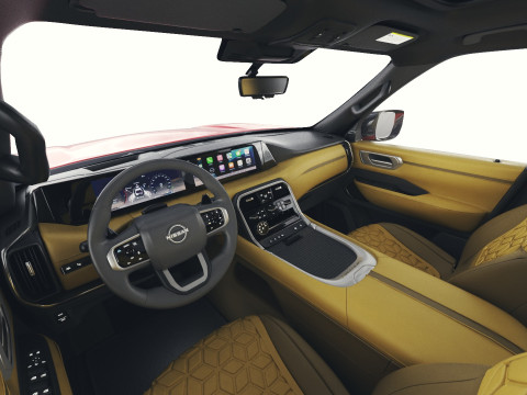 Nissan Patrol and Armada 2025 with interior 3D 모델