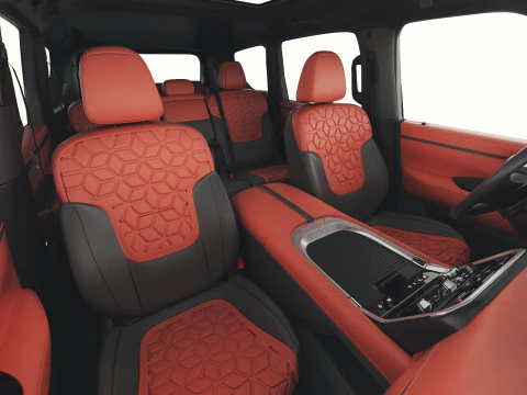 Nissan Patrol and Armada 2025 with interior 3D Model