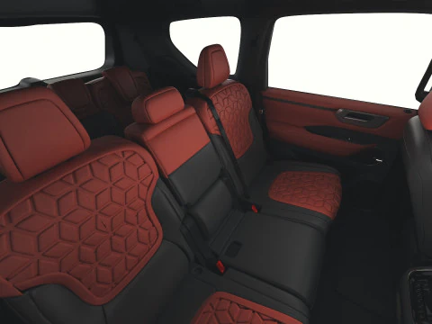 Nissan Patrol and Armada 2025 with interior 3D Model