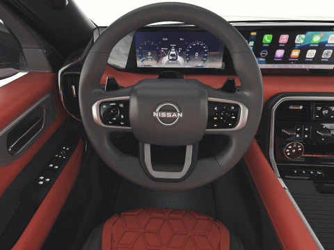 Nissan Patrol and Armada 2025 with interior 3D Model
