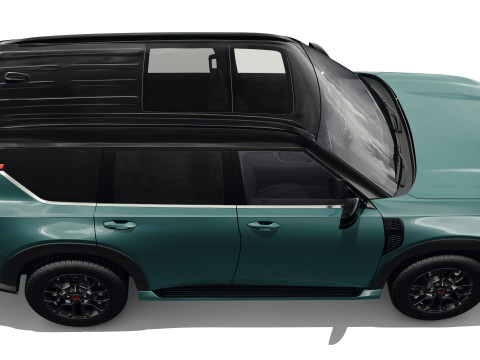 Nissan Armada PRO-4X 2025 with interior 3D Model