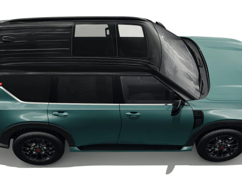 Nissan Armada PRO-4X 2025 with interior 3D Model
