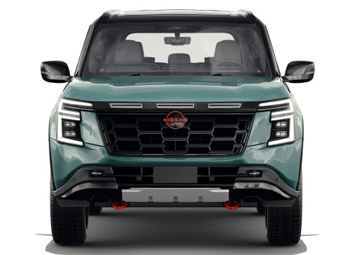 Nissan Armada PRO-4X 2025 with interior 3D Model