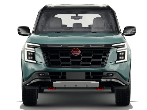 Nissan Armada PRO-4X 2025 with interior 3D Model