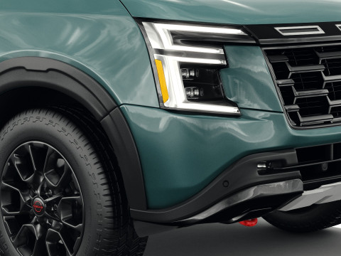 Nissan Armada PRO-4X 2025 with interior 3D Model