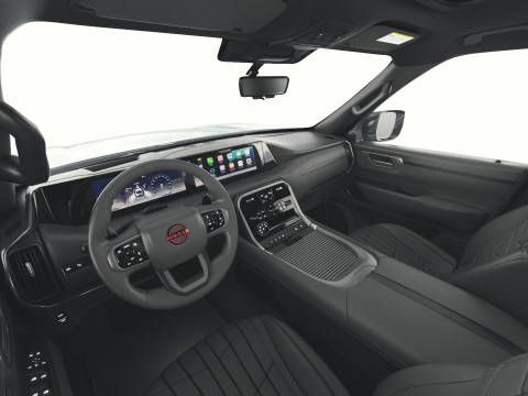 Nissan Armada PRO-4X 2025 with interior 3D Model