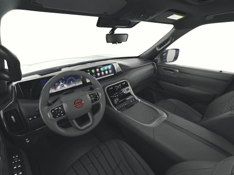 Nissan Armada PRO-4X 2025 with interior 3D Model