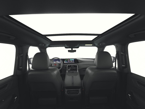 Nissan Armada PRO-4X 2025 with interior 3D Model