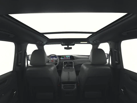 Nissan Armada PRO-4X 2025 with interior 3D Model