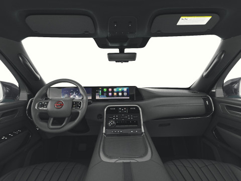 Nissan Armada PRO-4X 2025 with interior 3D Model