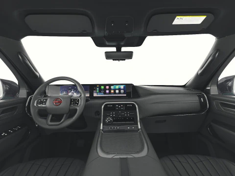 Nissan Armada PRO-4X 2025 with interior 3D Model