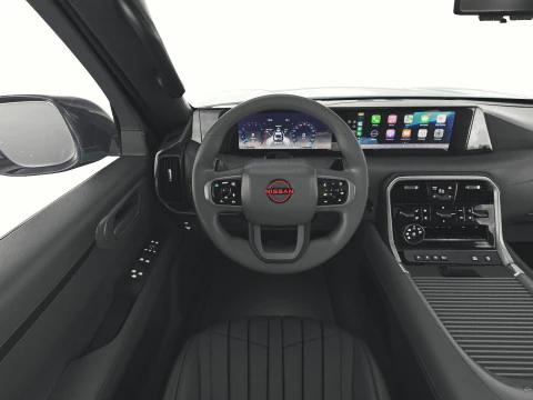 Nissan Armada PRO-4X 2025 with interior 3D Model