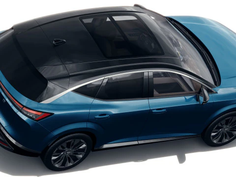 Nissan Murano 2025 with interior 3D Model