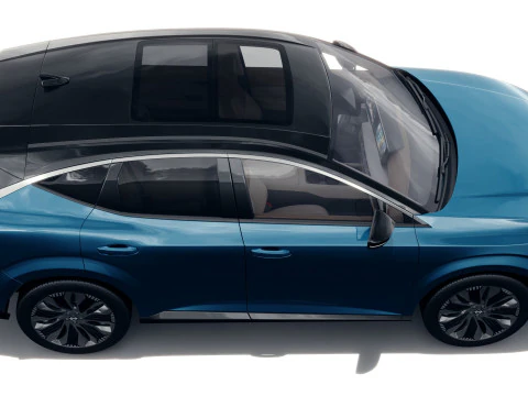 Nissan Murano 2025 with interior 3D Model