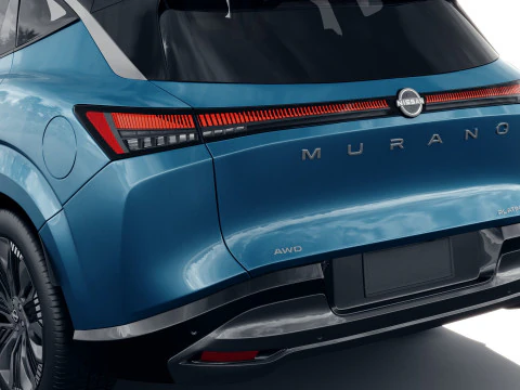 Nissan Murano 2025 with interior 3D Model
