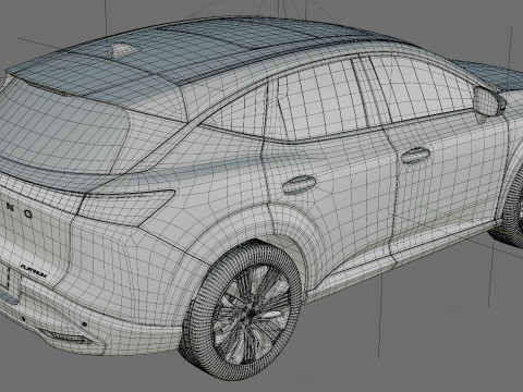 Nissan Murano 2025 with interior 3D Модель
