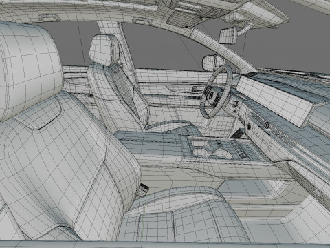 Nissan Murano 2025 with interior 3D Модель