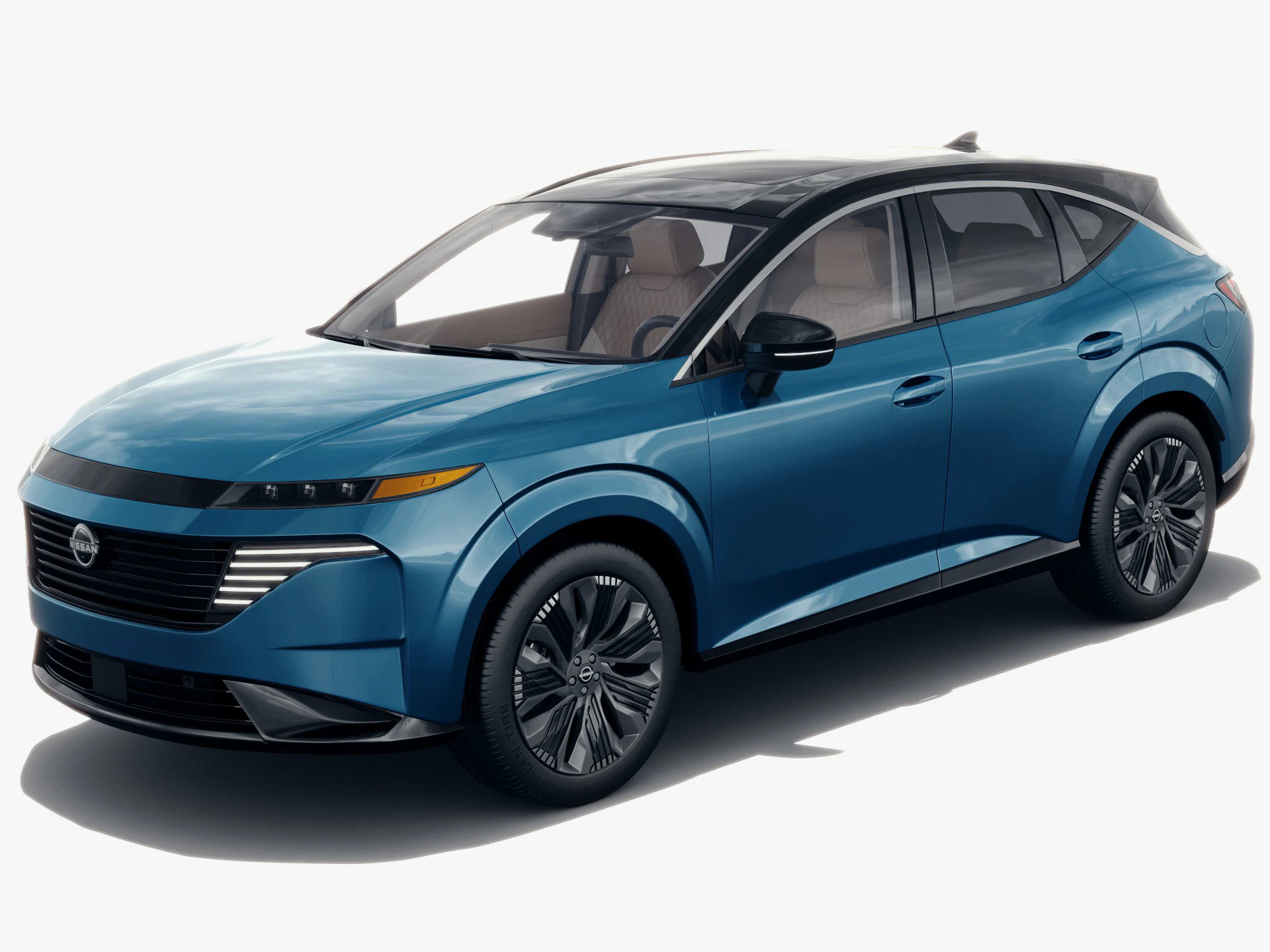 Nissan Murano 2025 with interior 3D Model .c4d .max .obj .3ds .fbx .stl .blend 