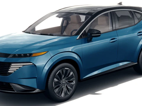 Nissan Murano 2025 with interior 3D Model