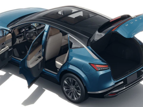 Nissan Murano 2025 with interior 3D Model