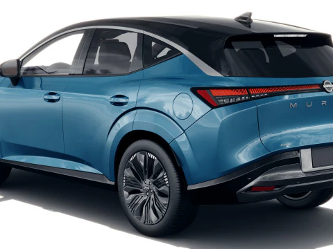 Nissan Murano 2025 with interior 3D Model