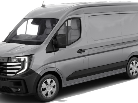Nissan Interstar Van L2H2 2024 with interior 3D Model
