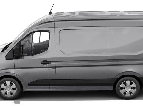 Nissan Interstar Van L2H2 2024 with interior 3D Model