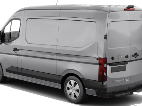 Nissan Interstar Van L2H2 2024 with interior 3D Model