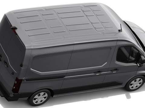 Nissan Interstar Van L2H2 2024 with interior 3D Model