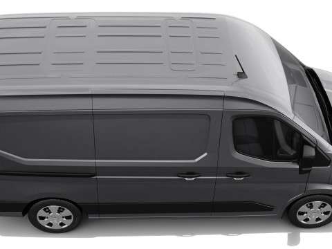 Nissan Interstar Van L2H2 2024 with interior 3D Model