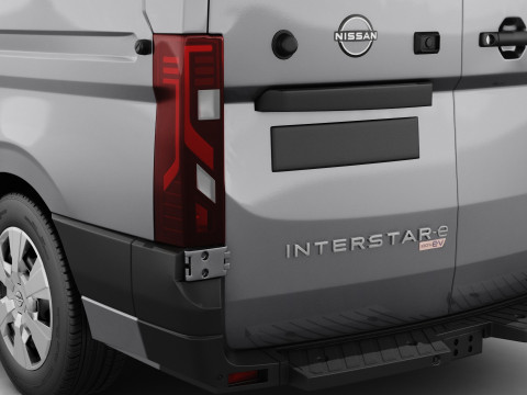 Nissan Interstar Van L2H2 2024 with interior 3D Model
