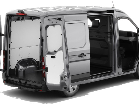 Nissan Interstar Van L2H2 2024 with interior 3D Model